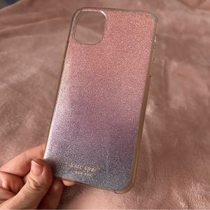 Kate Spade Colored Glitter iPhone 11 Case